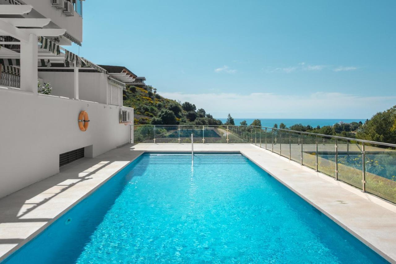 Dana II Eurogolf, Vistas, Wifi, Piscina Y Parking Lägenhet Benalmádena Exteriör bild